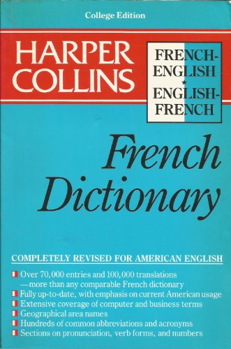 Stock image for Harper Collins French Dictionary for sale by Better World Books: West