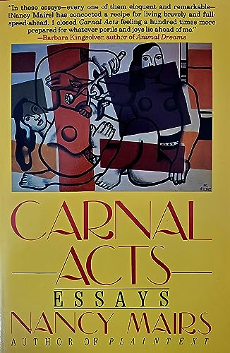 Stock image for Carnal Acts: Essays for sale by BookHolders