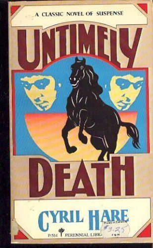 Imagen de archivo de Untimely Death a la venta por ThriftBooks-Atlanta