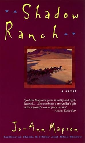 9780060928438: Shadow Ranch: Novel, a
