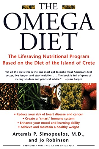 Beispielbild fr The Omega Diet: The Lifesaving Nutritional Program Based on the Diet of the Island of Crete zum Verkauf von Gulf Coast Books