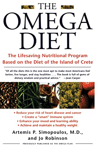 Imagen de archivo de The Omega Diet: The Lifesaving Nutritional Program Based on the Diet of the Island of Crete a la venta por Gulf Coast Books