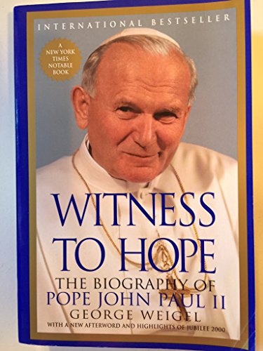 Beispielbild fr Witness to Hope: The Biography of Pope John Paul II zum Verkauf von SecondSale