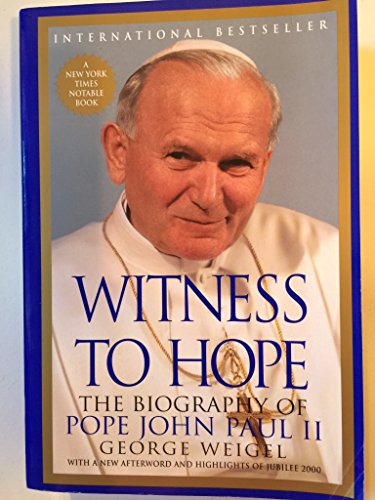 Imagen de archivo de Witness to Hope: The Biography of Pope John Paul II a la venta por SecondSale