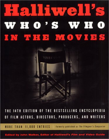 9780060935078: Halliwell's Who's Who in the movies 2001