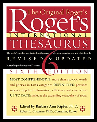 9780060935443: Roget's International Thesaurus, 6th Edition