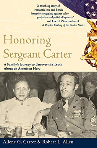 9780060936730: Honoring Sergeant Carter: A Family's Journey to Uncover the Truth about an American Hero