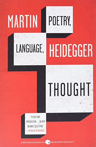 9780060937287: Poetry Language Thought (Harper Perennial Modern Thought)