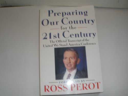 Imagen de archivo de Preparing Our Country for the 21st Century a la venta por ThriftBooks-Dallas