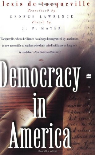 Imagen de archivo de Democracy in America a la venta por Hippo Books
