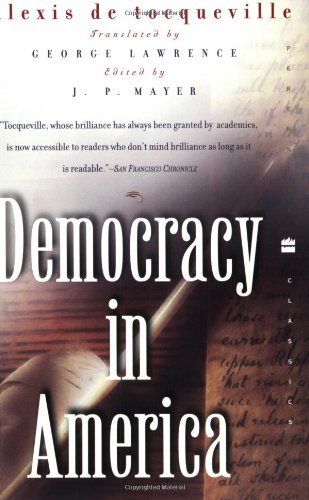 Stock image for Democracy in America (Perennial Classics) for sale by BookHolders