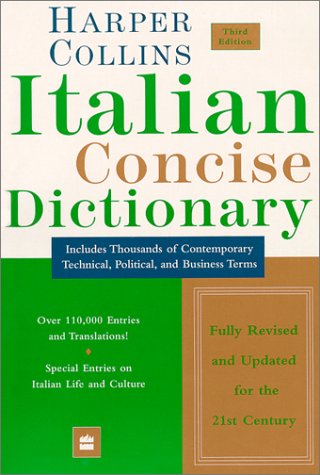 Beispielbild fr Italian Concise Dictionary zum Verkauf von Better World Books