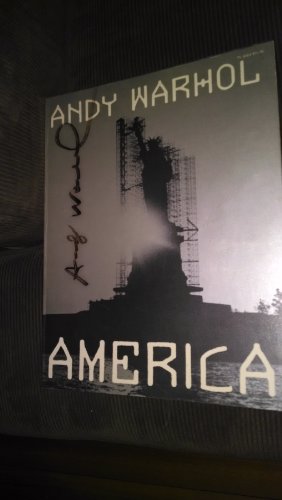 America [ Stated First Edition, First Printing ] - Warhol, Andy