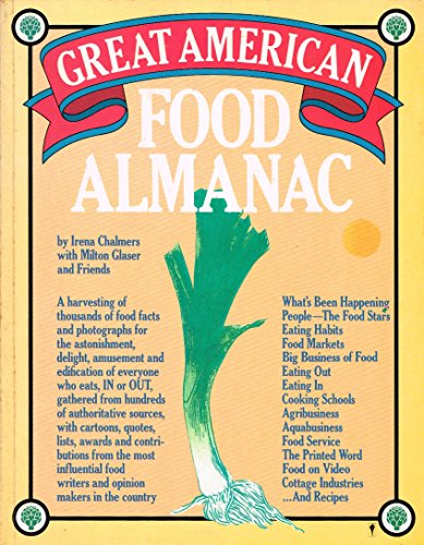 Stock image for The Great American Food Almanac for sale by Wonder Book