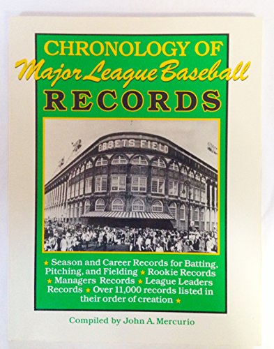 Chronology of Major League Baseball Records