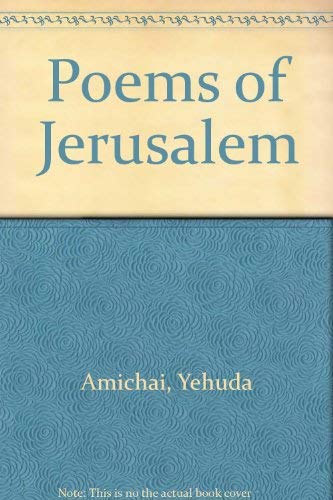 Stock image for Poems of Jerusalem (English and Hebrew Edition) for sale by Dream Books Co.