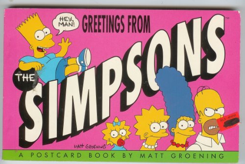 Stock image for Greetings from the Simpsons: A Postcard Book for sale by HPB-Emerald