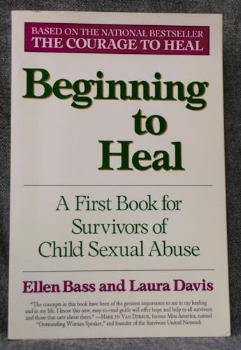 9780060969271: Beginning to Heal: The First Book for Survivors of Child Sexual Abuse