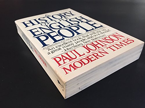 9780060970017: A history of the English people by Paul Johnson (1985-08-01)