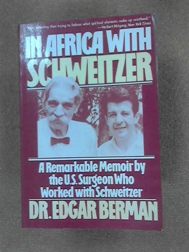 Beispielbild fr In Africa With Schweitzer zum Verkauf von Wonder Book