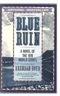 9780060975142: Blue Ruin: A Novel of the 1919 World Series