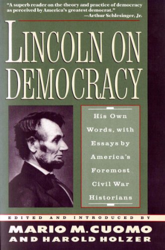 Beispielbild fr Lincoln on Democracy zum Verkauf von Booketeria Inc.