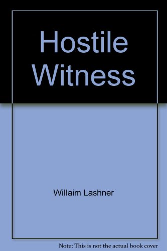 9780060993252: Hostile Witness - Advanced Reading Copy