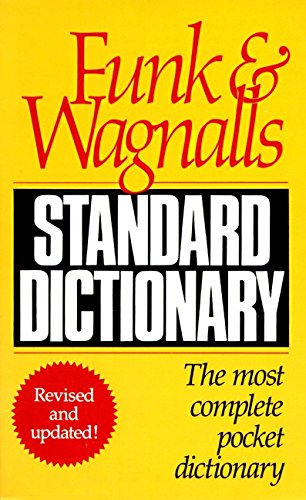 Funk & Wagnalls Standard Dictionary: Revised and Updated (9780061007088) by HarperCollins Publishers