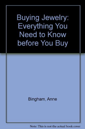 9780061042973: Buying Jewelry: Everything You Need to Know Before You Buy