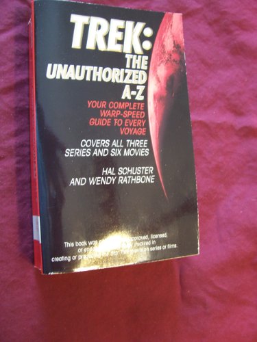 Stock image for Trek: The Unauthorized A-Z for sale by Hawking Books