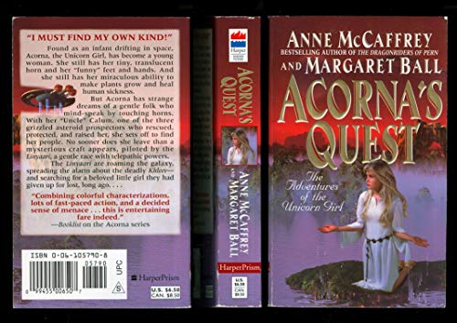 Beispielbild fr Acorna's Quest (Harper Prism SF) zum Verkauf von SecondSale