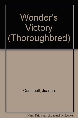 9780061062193: Wonder's Victory (Thoroughbred)