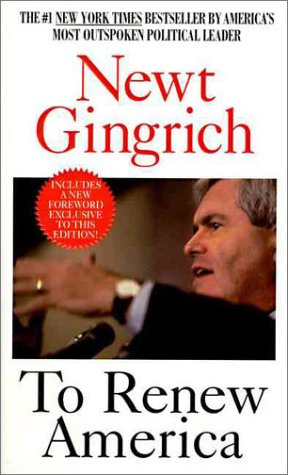 To Renew America (9780061095399) by Gingrich, Newt