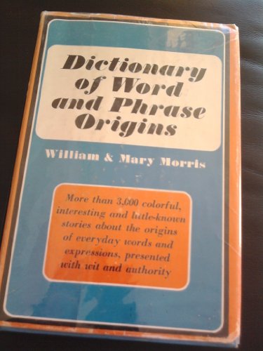 Stock image for Dictionary of Word and Phrase Origins (vol. 1 only) for sale by Better World Books