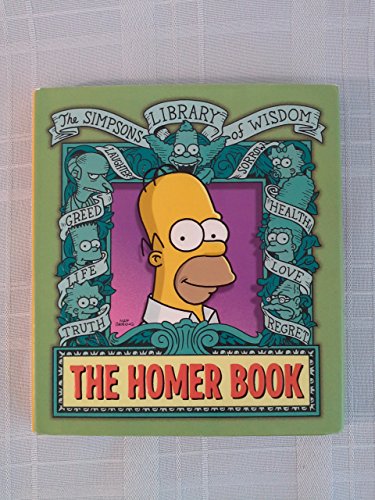 Stock image for The Homer Book (Simpsons Library of Wisdom) for sale by Your Online Bookstore