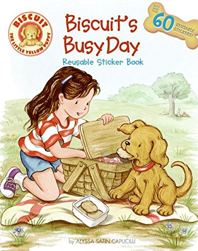 Biscuit's Busy Day Reusable Sticker Book (9780061128318) by Capucilli, Alyssa Satin