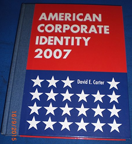 Beispielbild fr American Corporate Identity zum Verkauf von ThriftBooks-Dallas