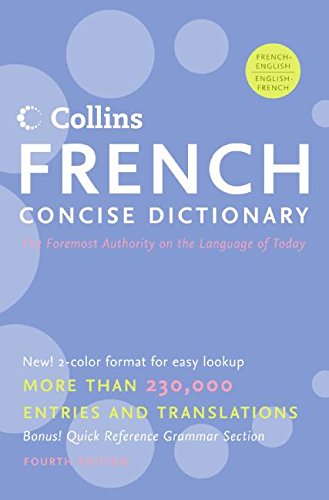 Beispielbild fr Collins French Concise Dictionary, 4e (HarperCollins Concise Dictionaries) zum Verkauf von SecondSale