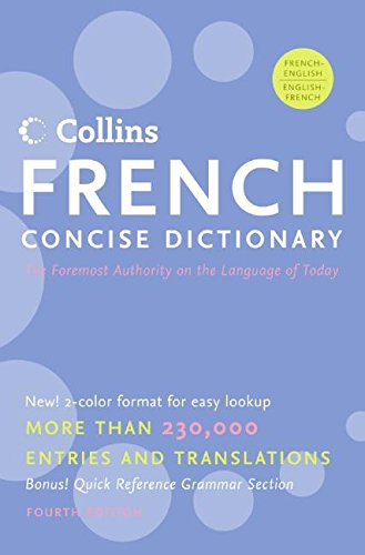 Imagen de archivo de Collins French Concise Dictionary, 4e (HarperCollins Concise Dictionaries) a la venta por SecondSale