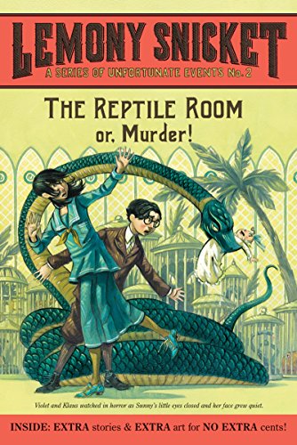 Beispielbild fr The Reptile Room: Or, Murder! (A Series of Unfortunate Events, Book 2) zum Verkauf von Your Online Bookstore