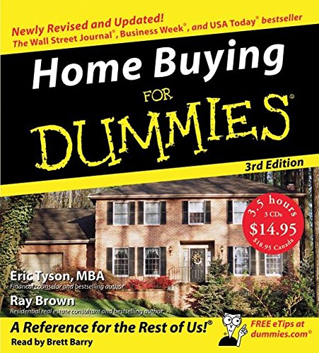 Imagen de archivo de Home Buying For Dummies CD 3rd Edition (For Dummies (Lifestyles Audio)) a la venta por SecondSale