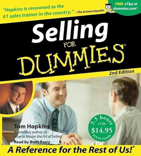 Selling For Dummies (9780061153242) by Hopkins, Tom