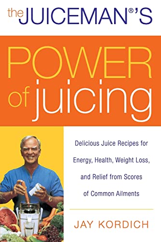 Beispielbild fr The Juiceman's Power of Juicing: Delicious Juice Recipes for Energy, Health, Weight Loss, and Relief from Scores of Common Ailments zum Verkauf von Wonder Book