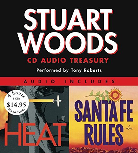 9780061153808: Stuart Woods Audio Treasury: Santa Fe Rules and Heat: Heat and Santa Fe Rules
