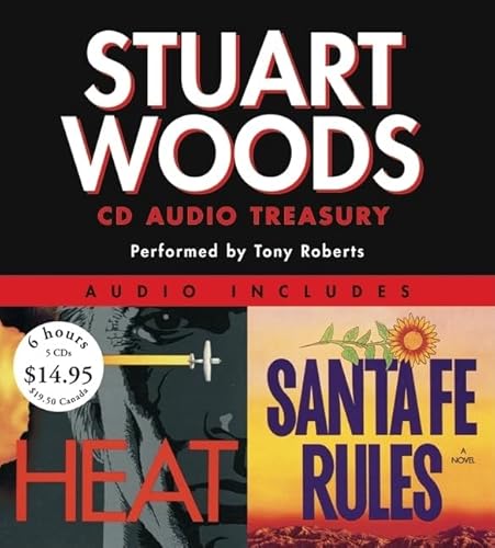 9780061153808: Stuart Woods CD Audio Treasury Low Price: Santa Fe Rules and Heat