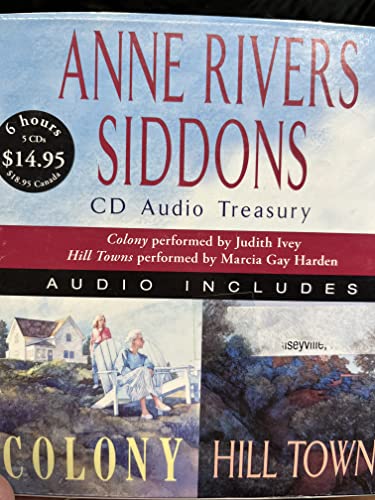 Stock image for Anne Rivers Siddons CD Audio Treasury (Colony / Hill Towns) for sale by SecondSale