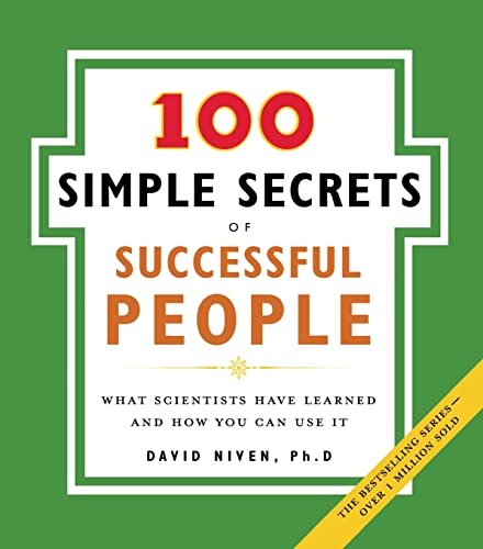 Imagen de archivo de 100 Simple Secrets of Successful People, The: What Scientists Have Learned and How You Can Use It a la venta por SecondSale
