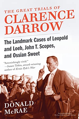 Beispielbild fr The Great Trials of Clarence Darrow zum Verkauf von Blackwell's