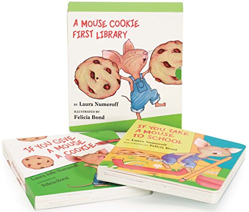 9780061174797: A Mouse Cookie First Library: If You Give a Mouse a Cookie/ If You Take a Mouse to School