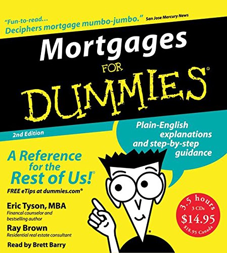 Mortgages for Dummies 2nd Ed. CD (9780061175930) by Tyson, Eric; Brown, Ray